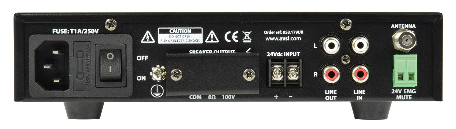 Adastra UM90 Compact 100V Mixer-Amp - view 2