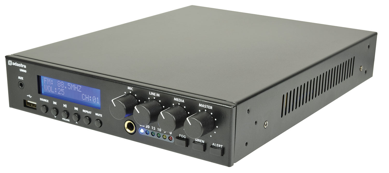 Adastra UM90 Compact 100V Mixer-Amp - view 3