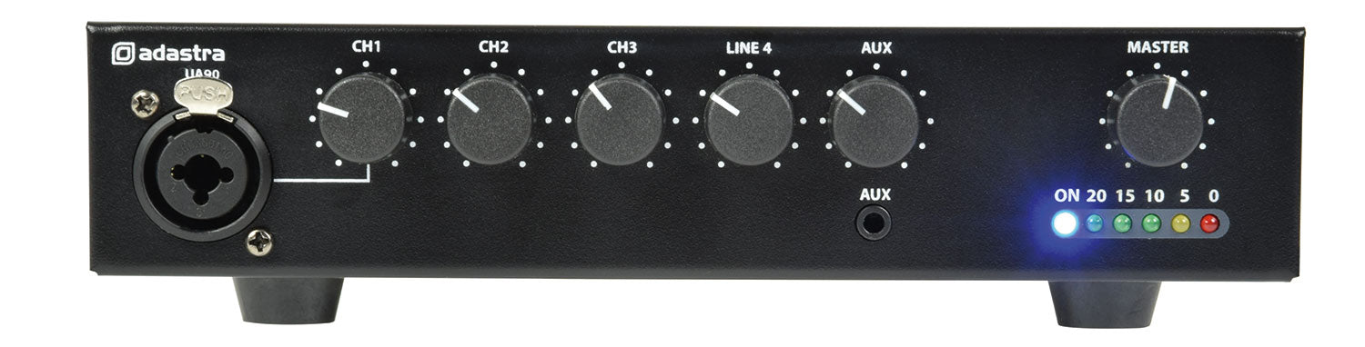 Adastra UA90 Compact 5ch 100V MixerAmp