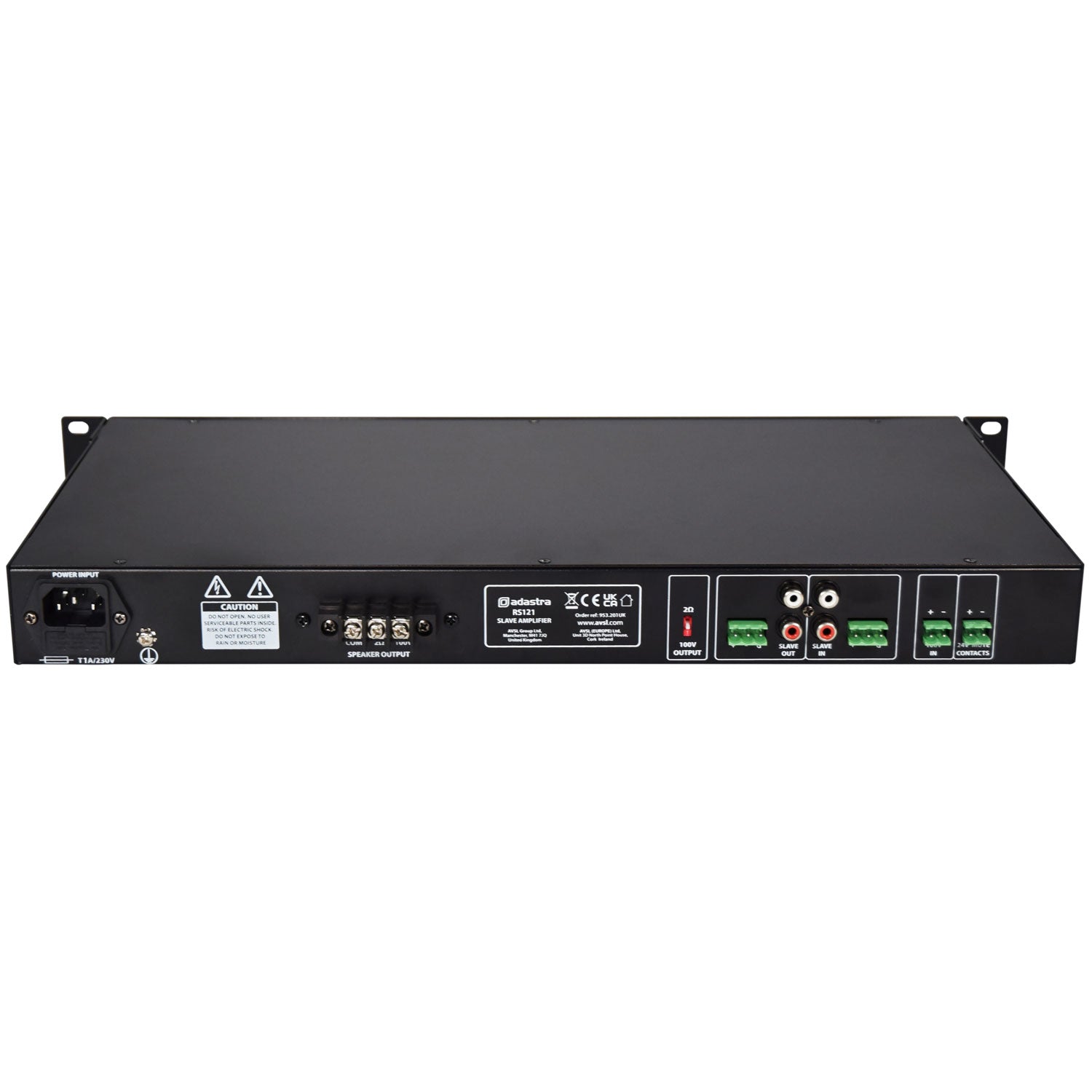 Adastra RS121 Slave Amplifier 100V - view 4