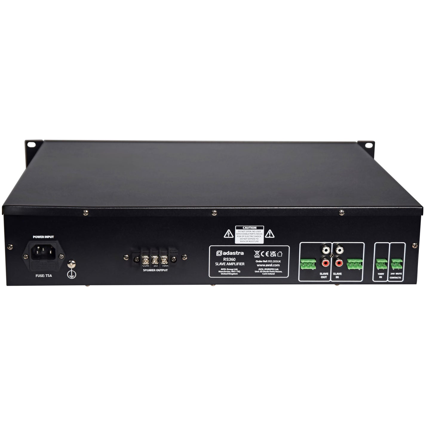 Adastra RS360 Slave Amplifier 100V - view 4