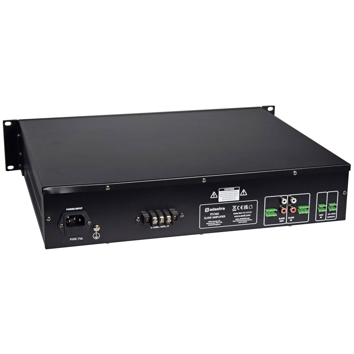 Adastra RS360 Slave Amplifier 100V - view 5