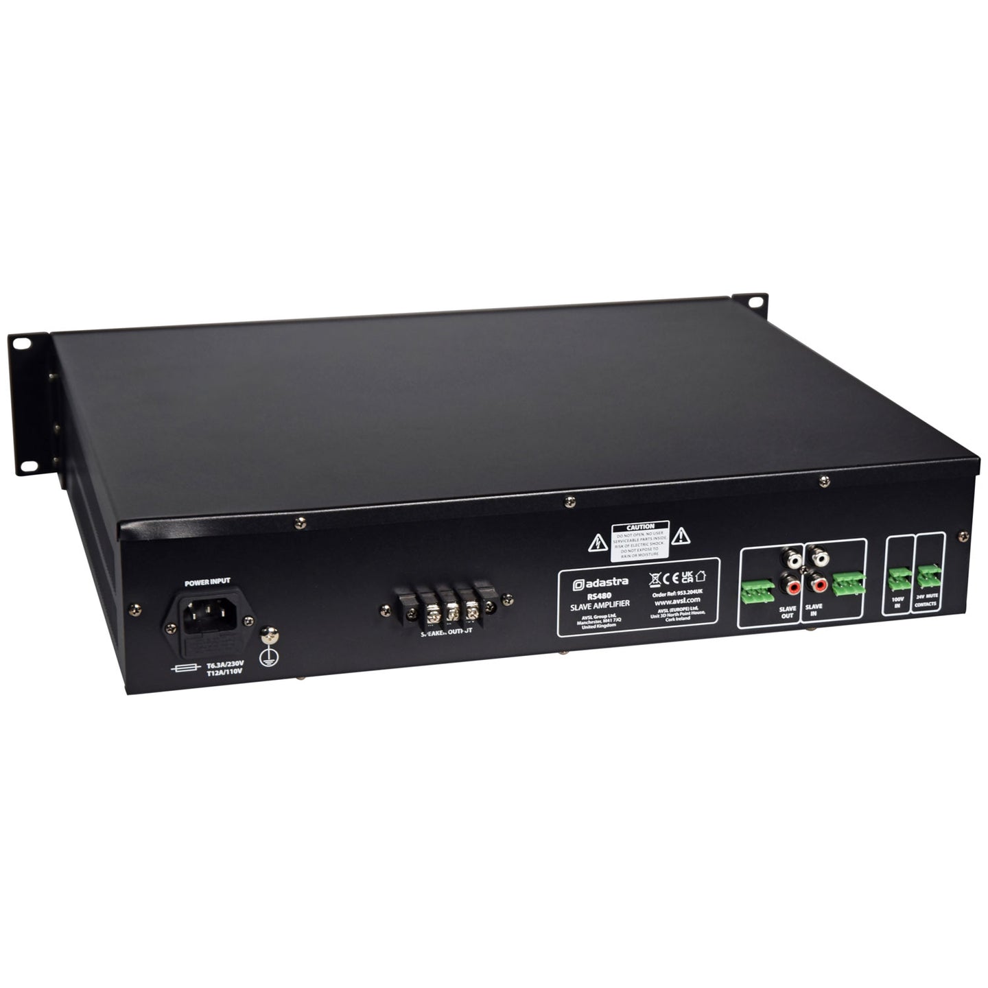 Adastra RS480 Slave Amplifier 100V - view 4