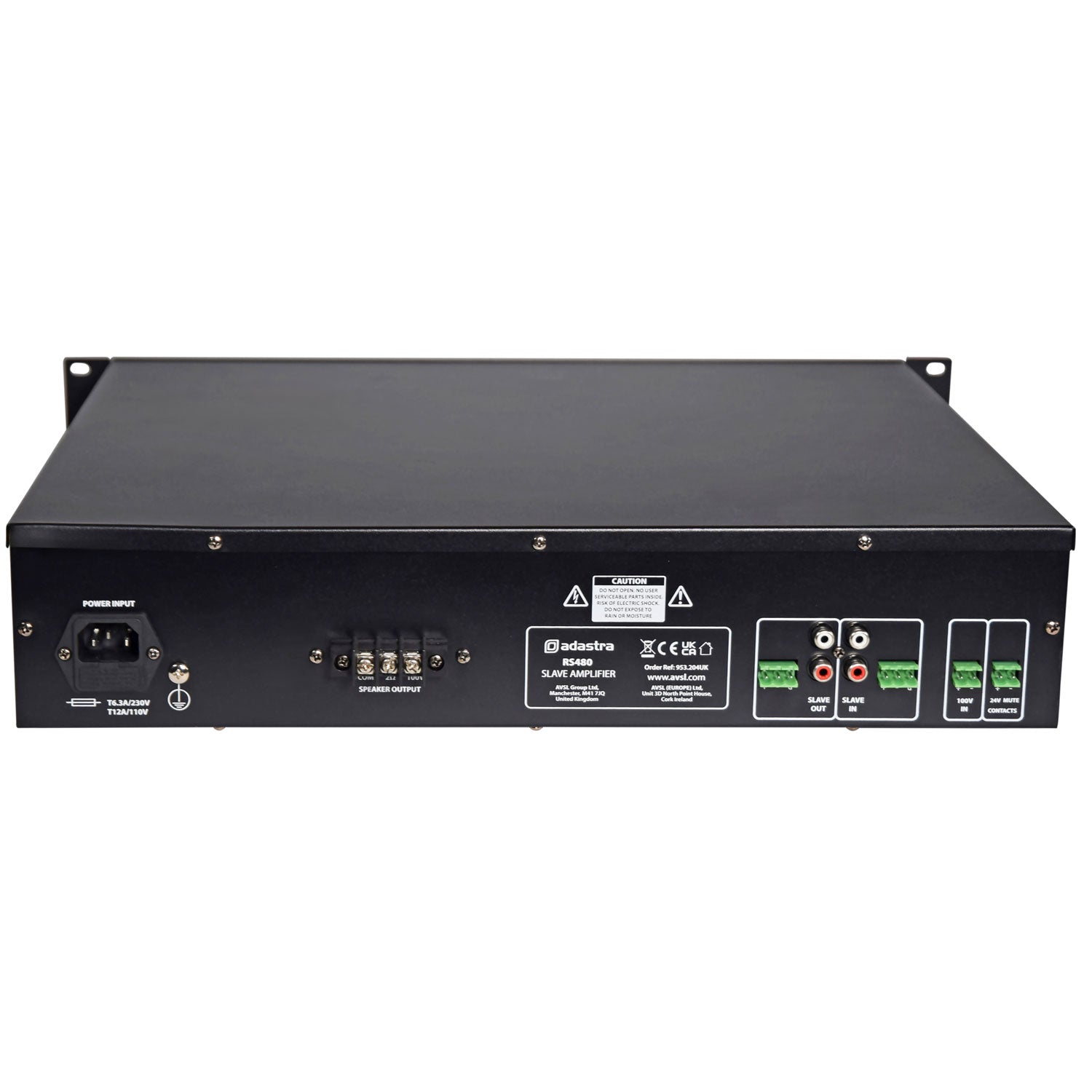 Adastra RS480 Slave Amplifier 100V - view 5