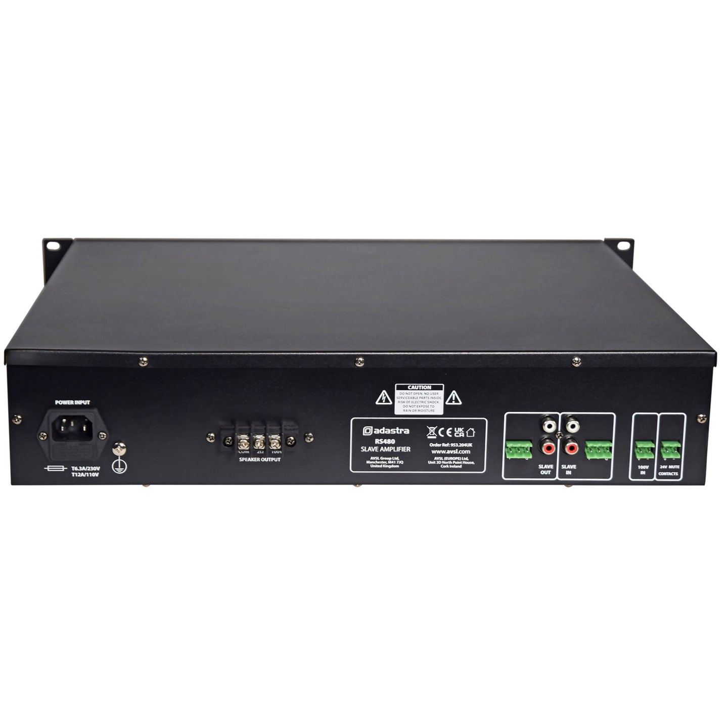 Adastra RS480 Slave Amplifier 100V - view 5