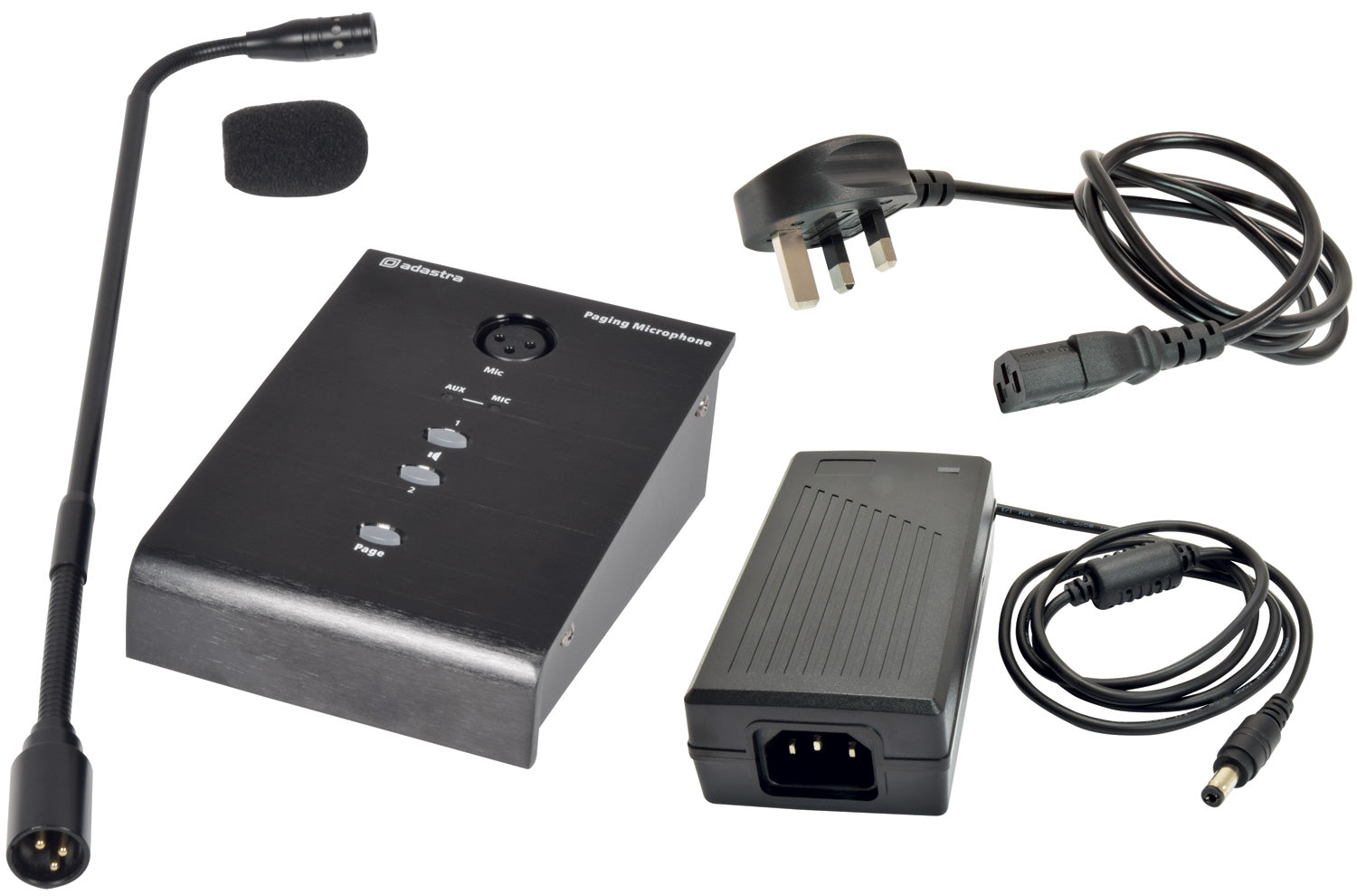 Adastra COM230 Paging Station with 2 x 30W Amplifier - view 2