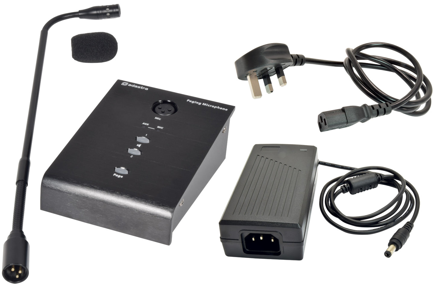 Adastra COM230 Paging Station with 2 x 30W Amplifier - view 2