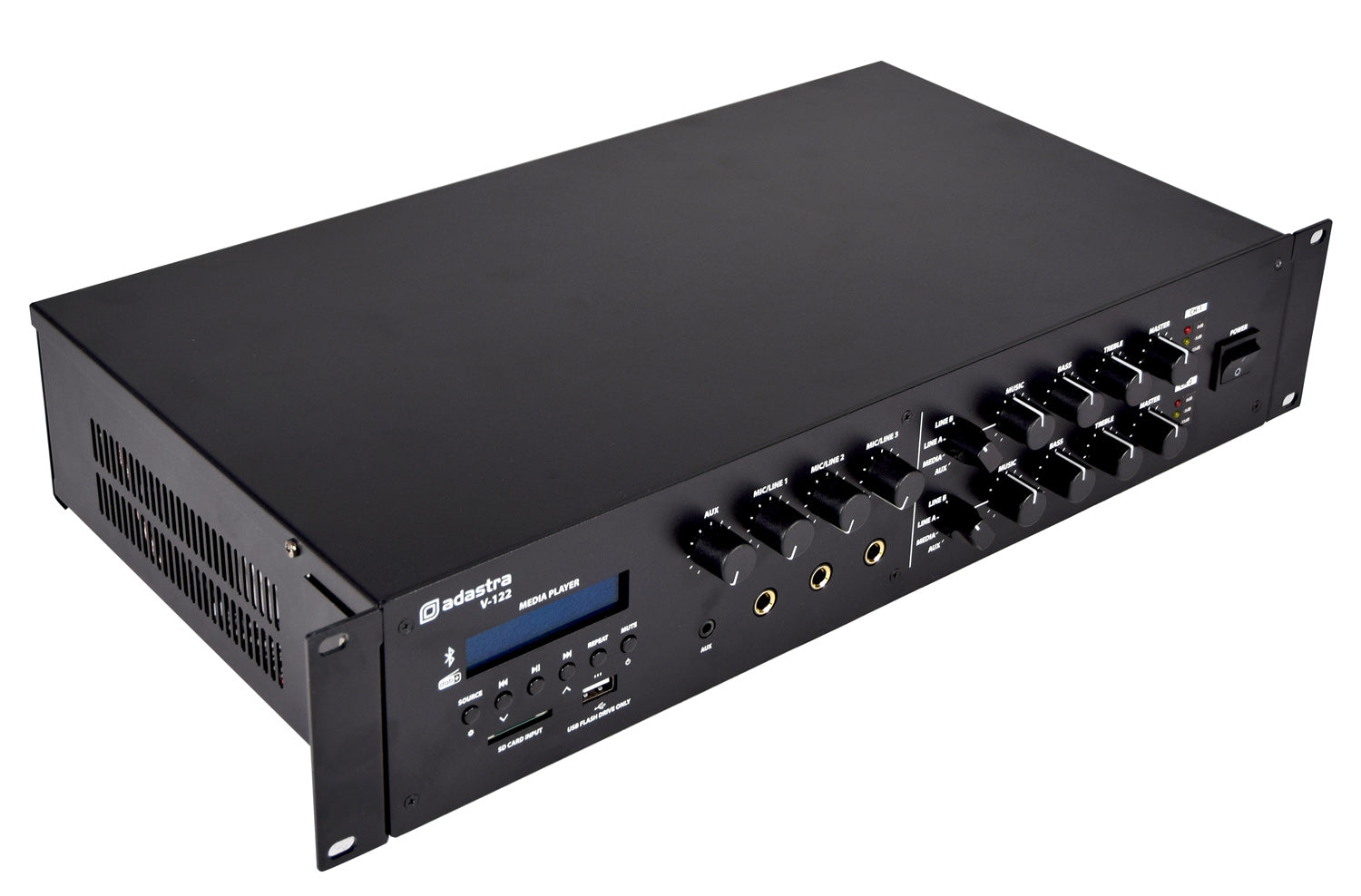 Adastra V-122 Mixer-Amplifier 100V with DAB+/FM/USB/SD/BT - view 2