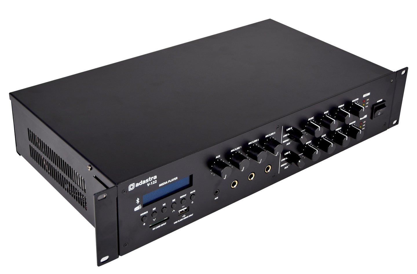 Adastra V-122 Mixer-Amplifier 100V with DAB+/FM/USB/SD/BT - view 2