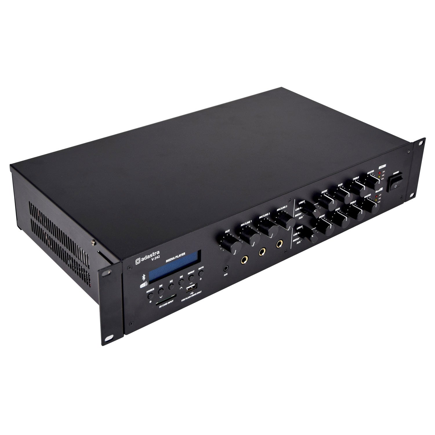Adastra V-242 Mixer-Amplifier 100V with DAB+/FM/USB/SD/BT - view 2