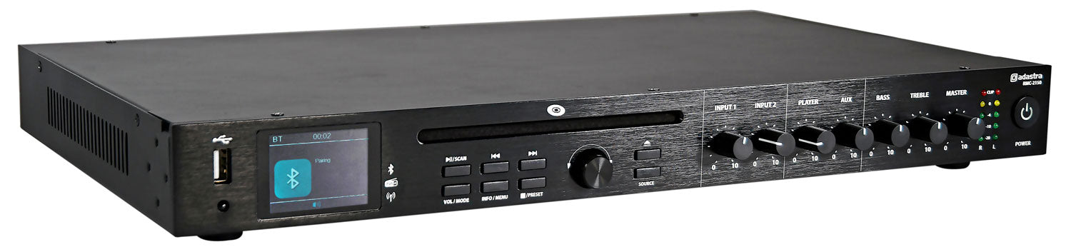 Adastra RMC-2150 Mixer-Amp 2 x 150W + CD/USB/DAB/FM/BT - view 3
