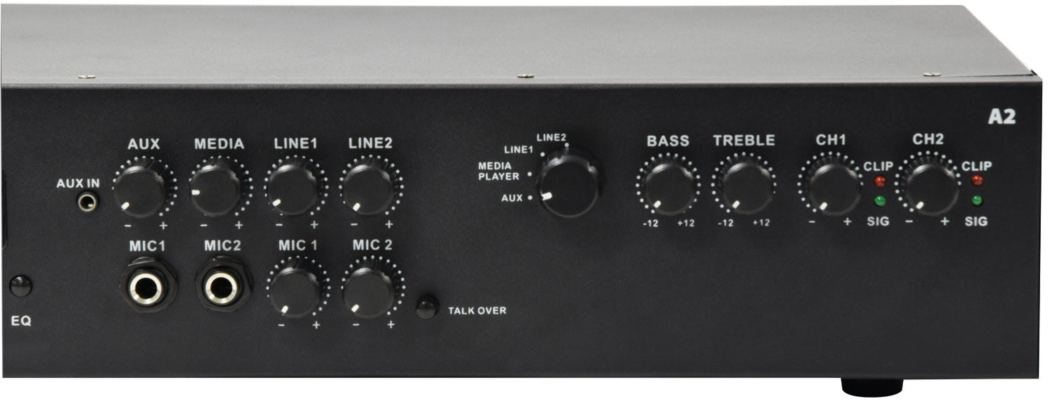 Adastra A2 Stereo PA Amplifier 2 x 200W - view 4