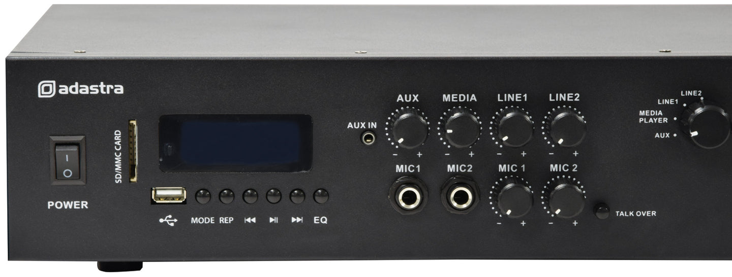Adastra A2 Stereo PA Amplifier 2 x 200W - view 5