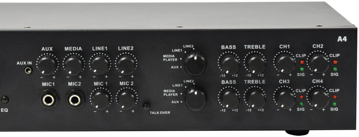 Adastra A4 Dual Stereo Amplifier 4 x 200W - view 5