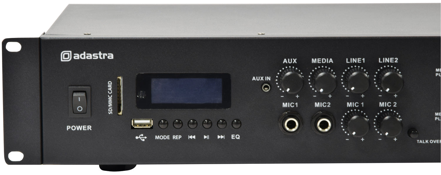 Adastra A4 Dual Stereo Amplifier 4 x 200W - view 4