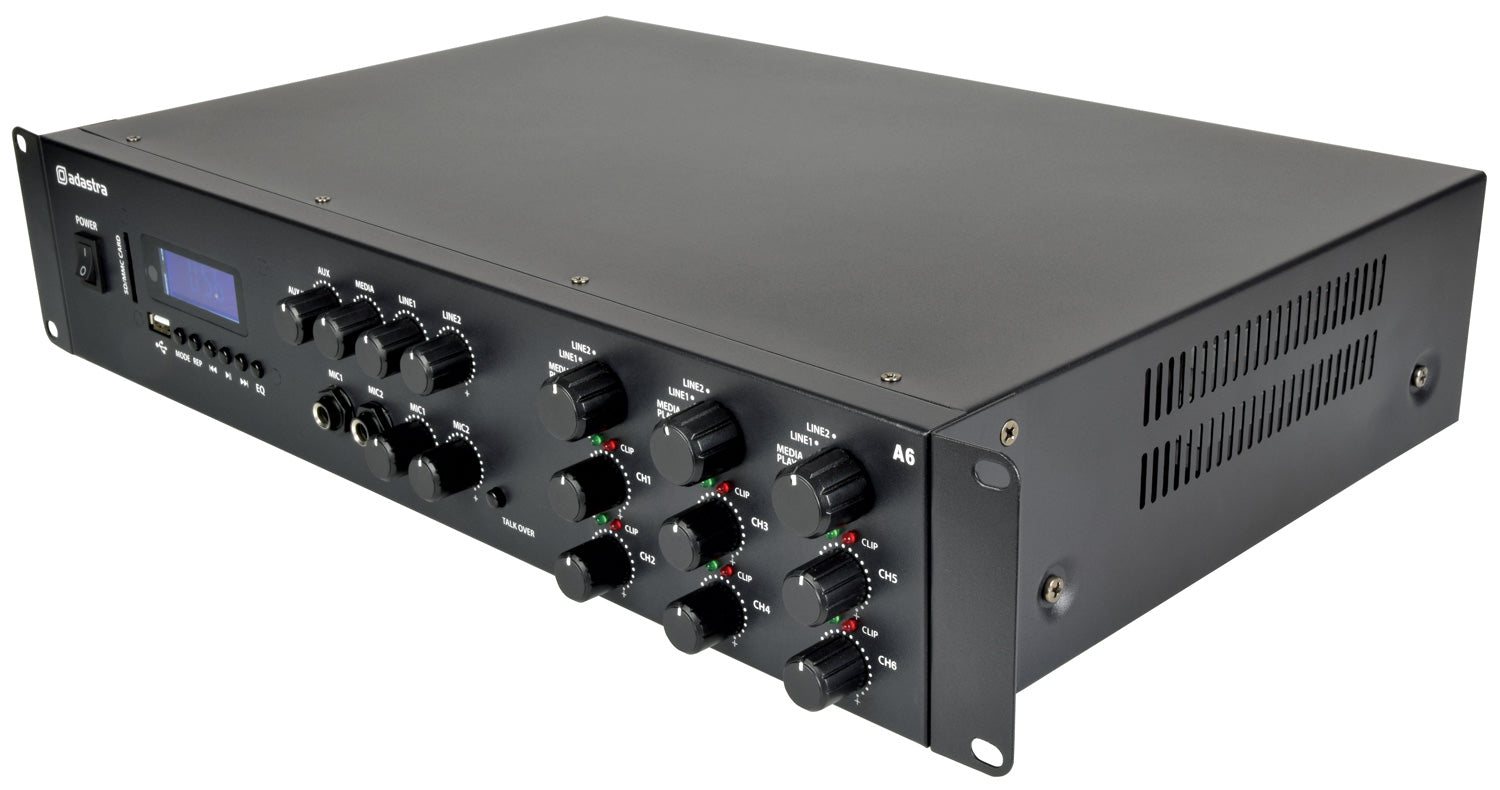 Adastra A6 Tri Stereo Amplfier 6x200W - view 3