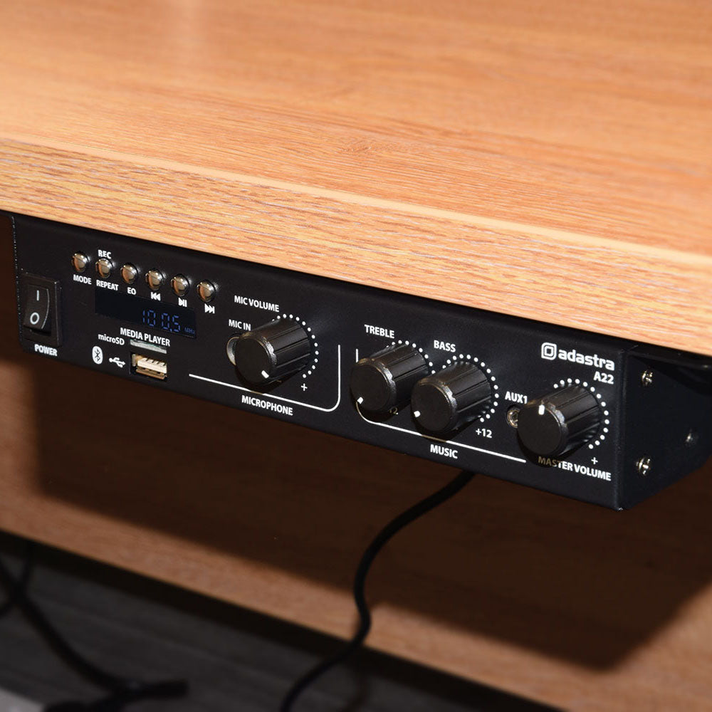Adastra A22 Compact Stereo PA Amplifier - view 6
