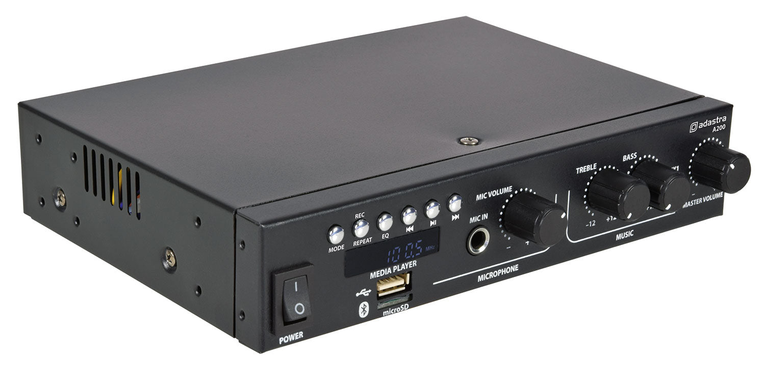 Adastra A200 Compact Mixer-Amp 2x100W - view 3