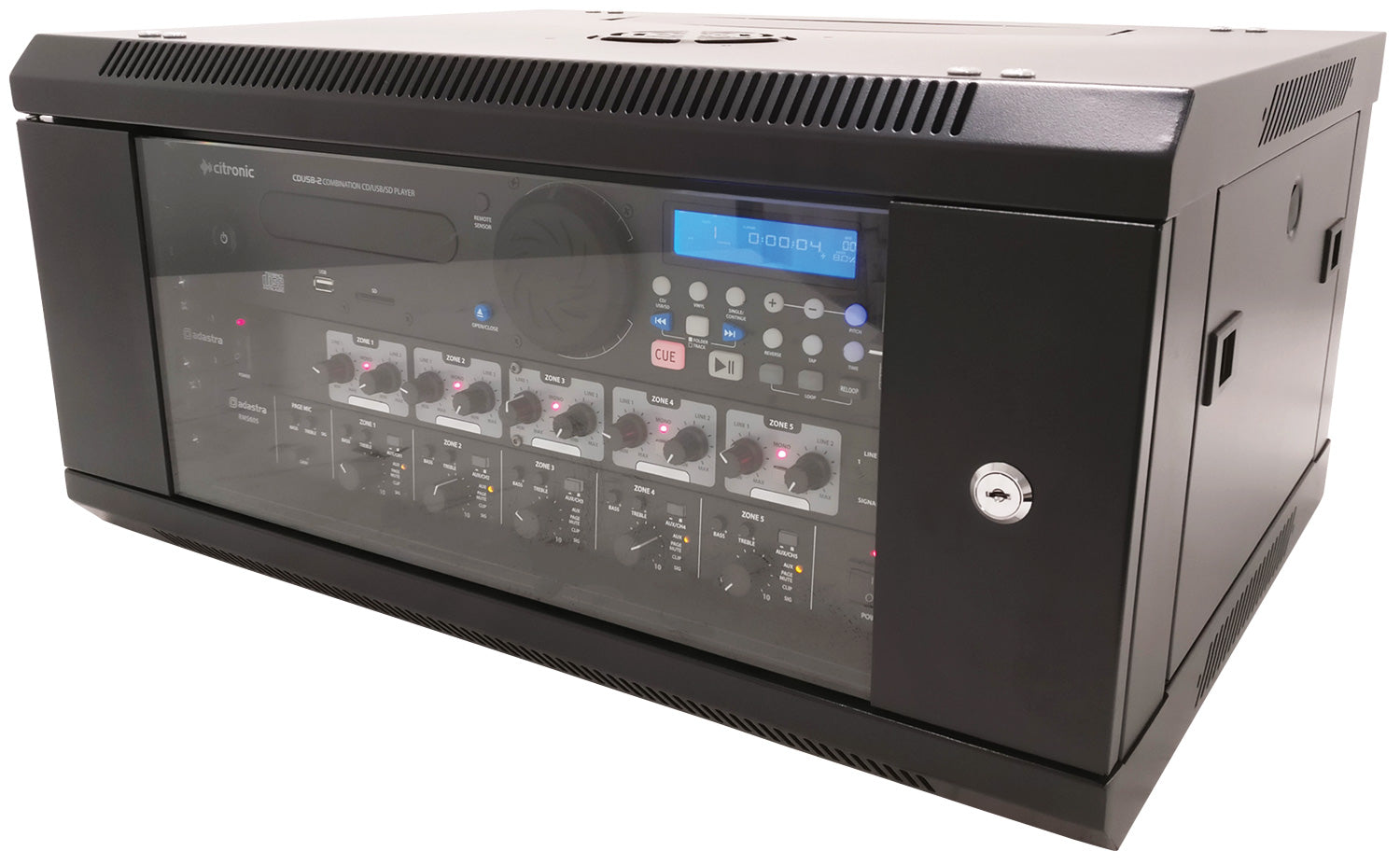 Adastra Rack Cabinet 4U x 450mm Deep - view 4