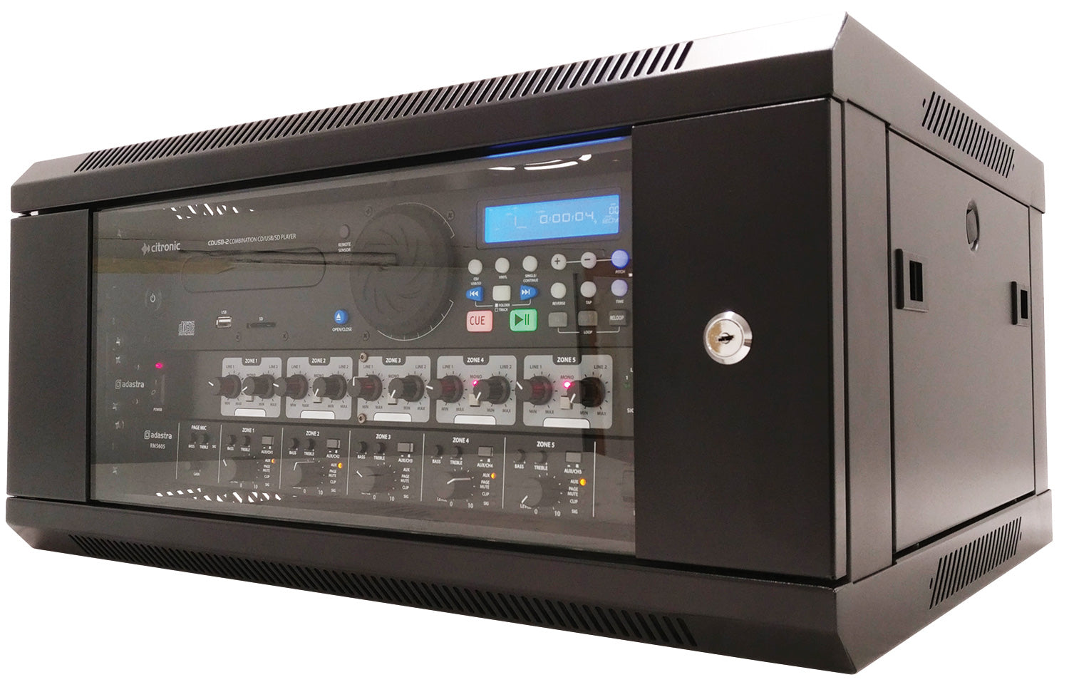 Adastra Rack Cabinet 4U x 450mm Deep - view 8