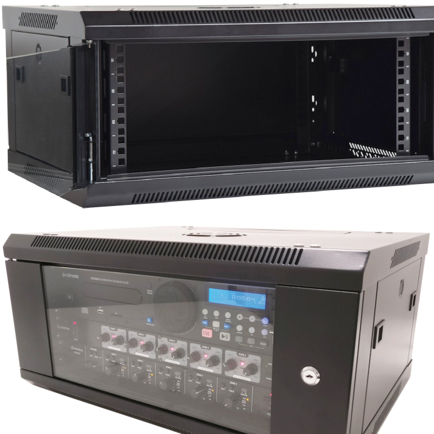 Adastra Rack Cabinet 4U x 450mm Deep - view 2