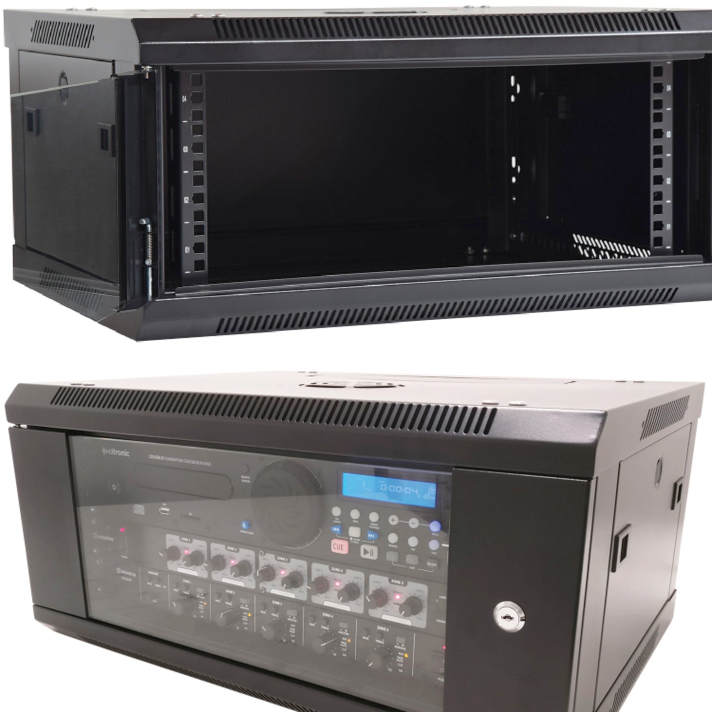 Adastra Rack Cabinet 4U x 450mm Deep - view 2
