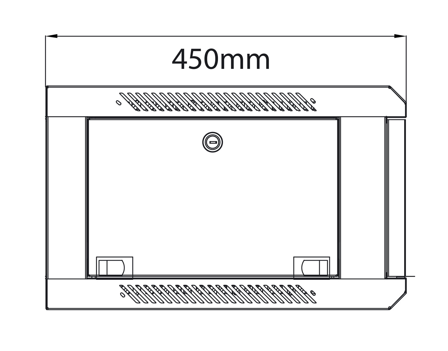 Adastra Rack Cabinet 4U x 450mm Deep - view 10