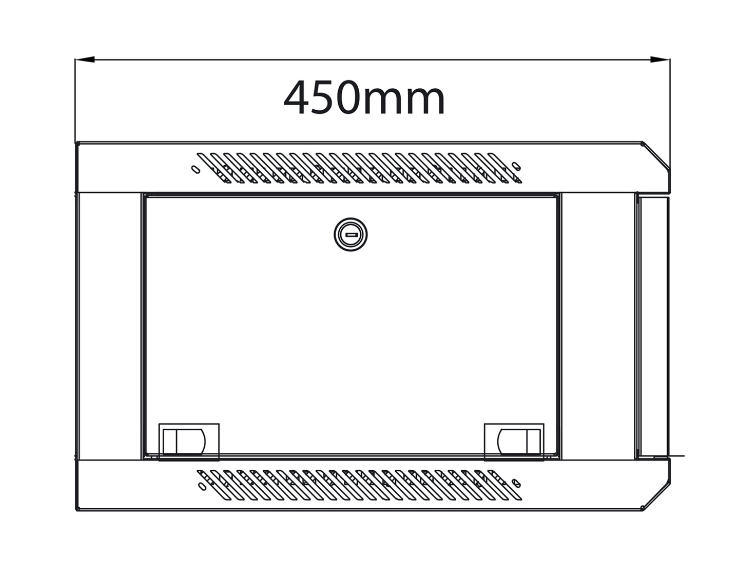 Adastra Rack Cabinet 4U x 450mm Deep - view 10