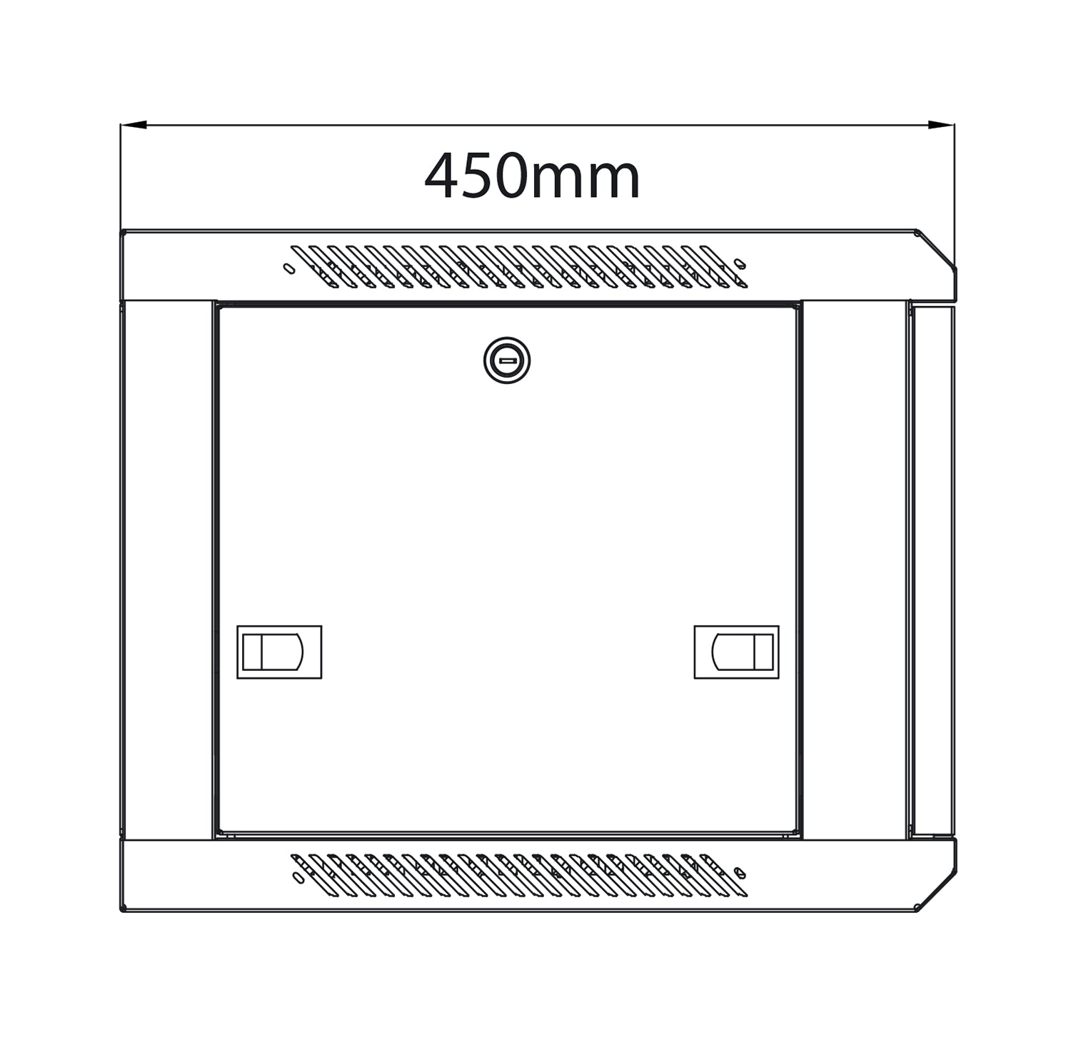 Adastra Rack Cabinet 6U x 450mm Deep - view 5