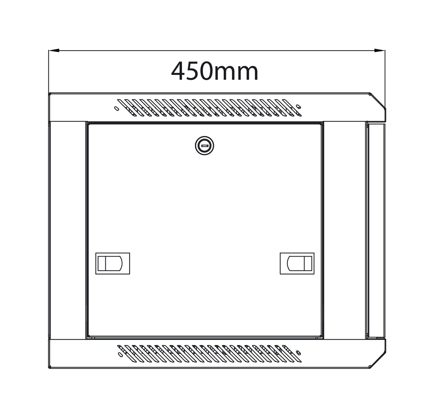 Adastra Rack Cabinet 6U x 450mm Deep - view 5