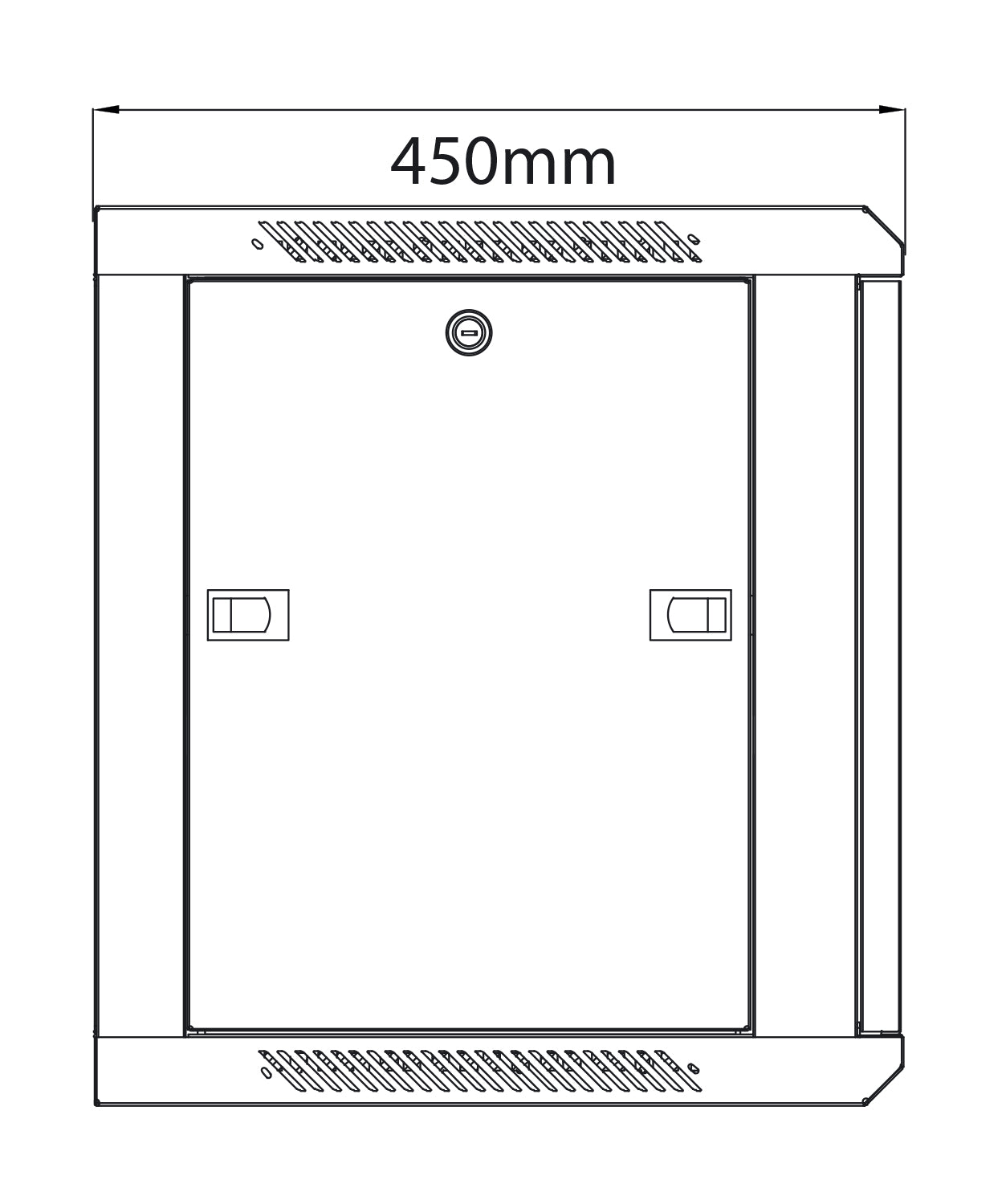 Adastra Rack Cabinet 9U x 450mm Deep - view 3