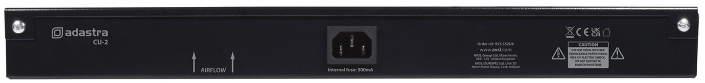 Adastra 1U Dual Fan Cooling Unit - view 3