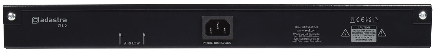 Adastra 1U Dual Fan Cooling Unit - view 3