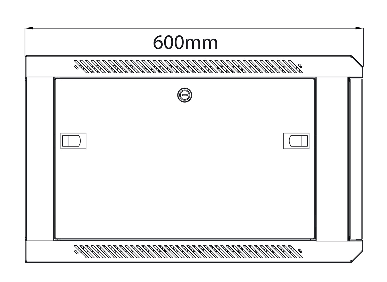 Adastra Rack Cabinet 6U x 600mm Deep - view 3