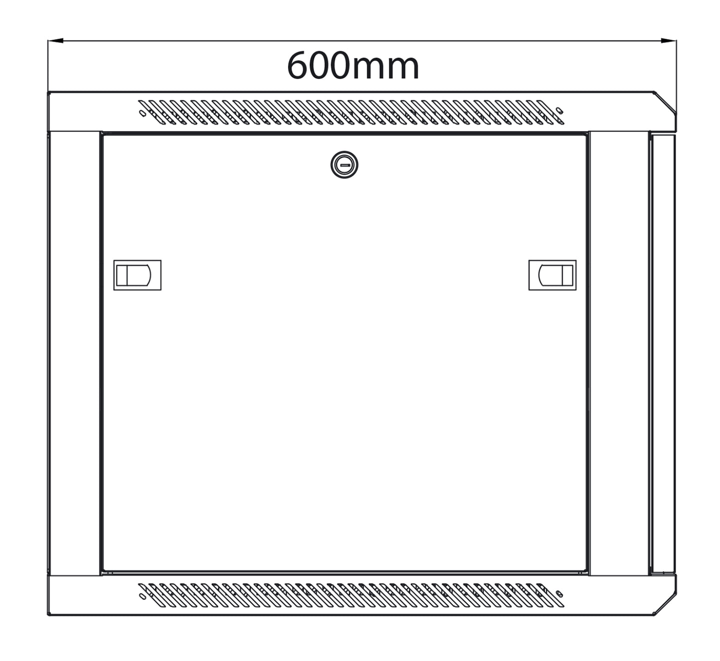 Adastra Rack Cabinet 9U x 600mm Deep - view 3