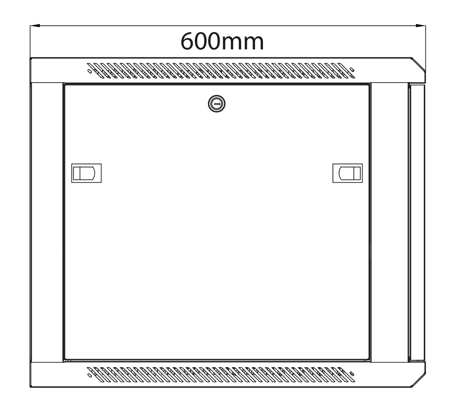 Adastra Rack Cabinet 9U x 600mm Deep - view 3