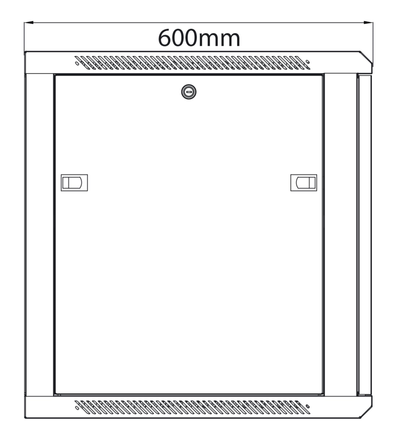 Adastra Rack Cabinet 12U x 600mm Deep - view 3
