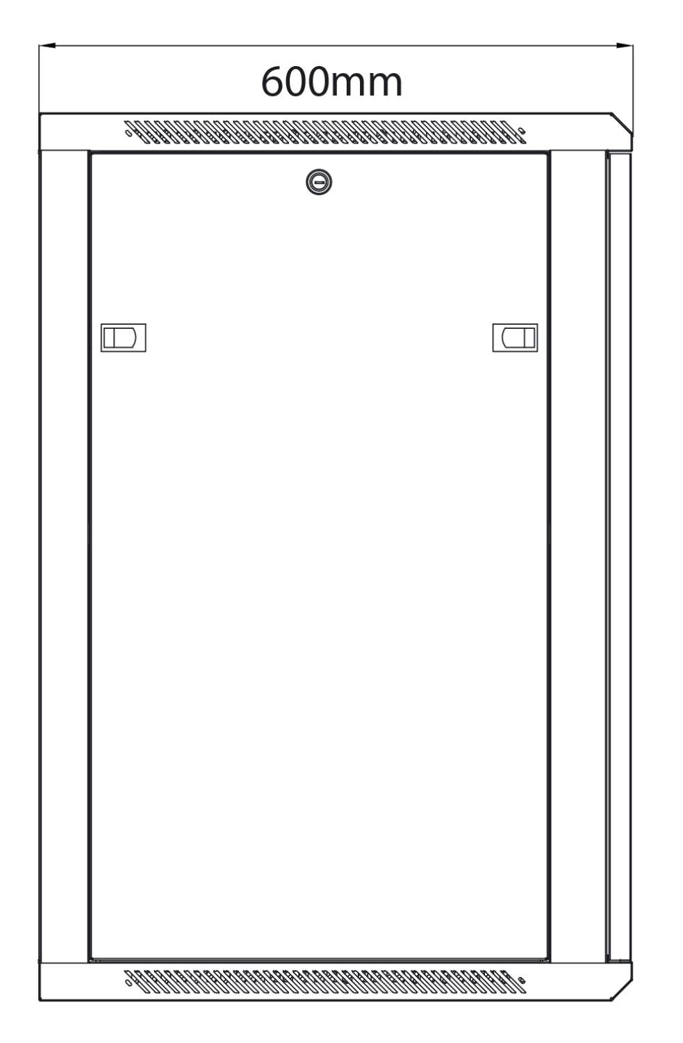 Adastra Rack Cabinet 18U x 600mm Deep - view 3
