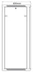 Adastra Rack Cabinet 28U x 600mm Deep - view 3
