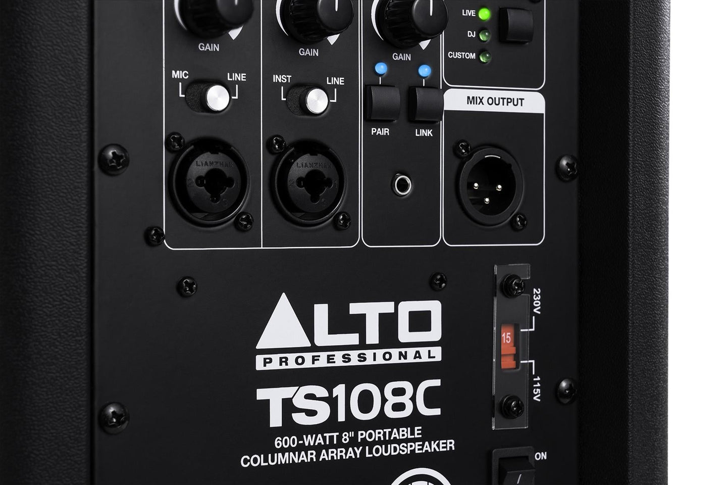 Alto Pro TS108C All-in-one Column Array PA Speaker