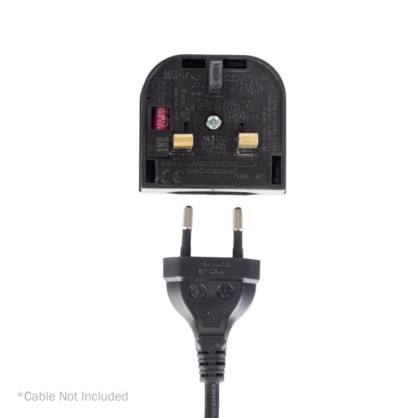 ADJ AC-UKA/EURO EURO/UK Converter Plug CP1B - Main View