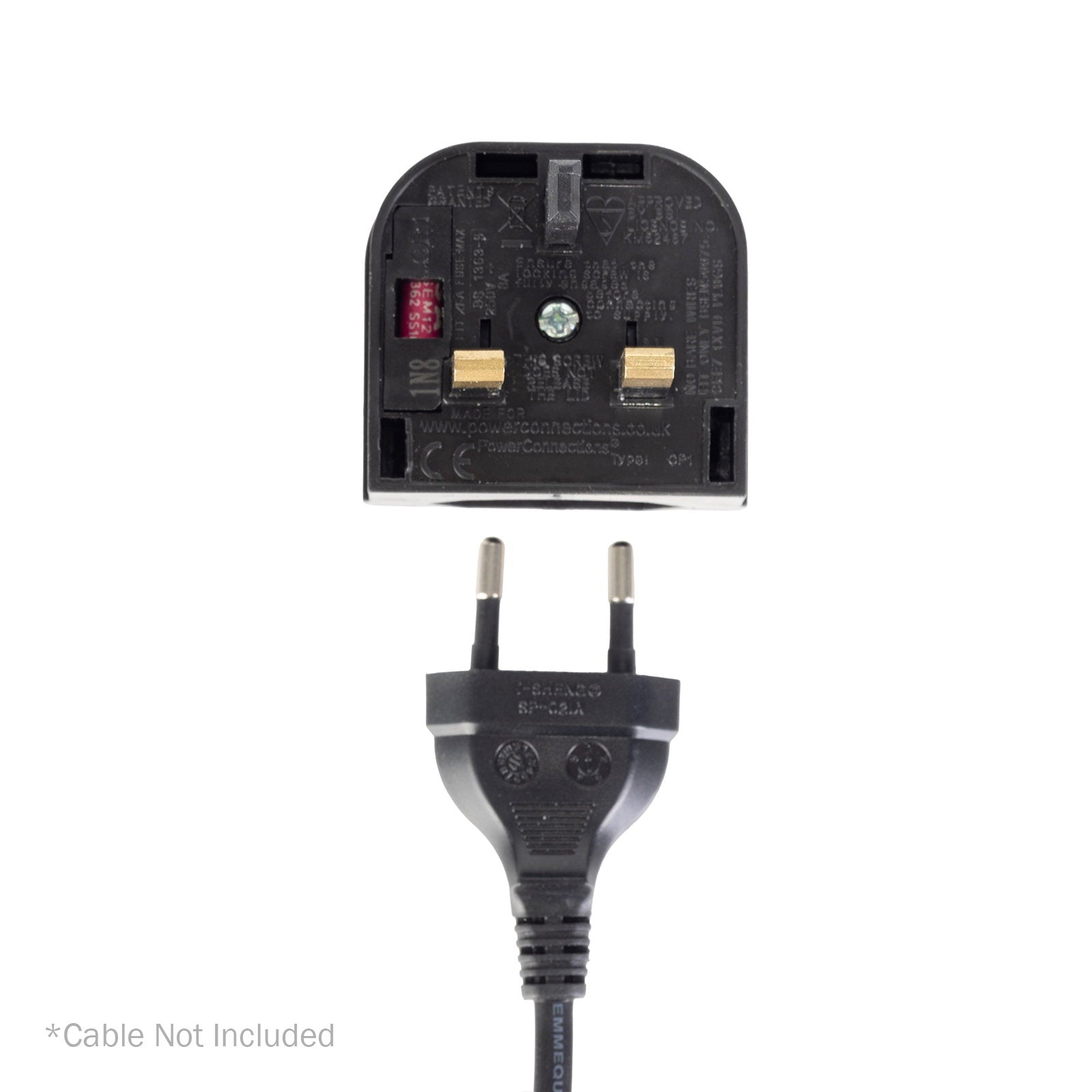 ADJ AC-UKA/EURO EURO/UK Converter Plug CP1B - Main View