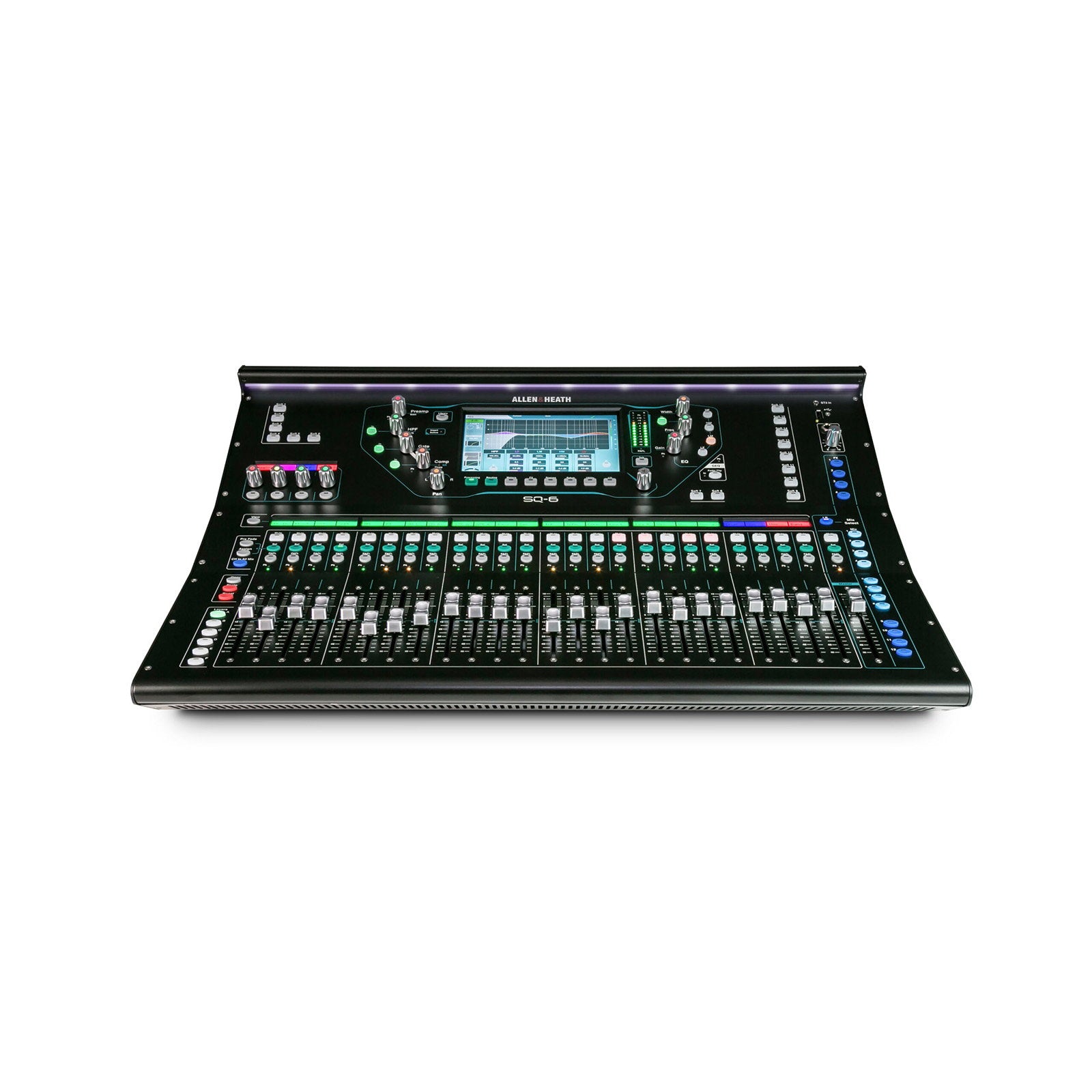 Allen & Heath 48 Channel / 36 Bus Digital Mixing Console SQ6 - Back Panel and Connections