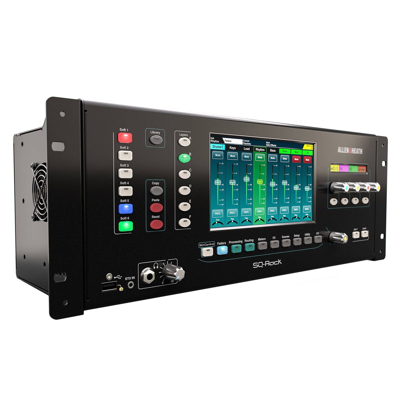 Allen & Heath 48ch Digital Mixer 16 Mic/Line 12 XLR out SQ-Rack  - Alternate View 10