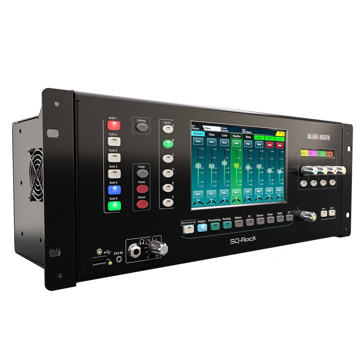 Allen & Heath 48ch Digital Mixer 16 Mic/Line 12 XLR out SQ-Rack  - Alternate View 10