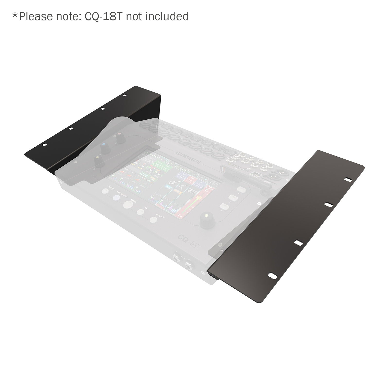 Allen & Heath CQ18T Rackmount Kit CQ18T-RK19/X - Back Panel and Connections