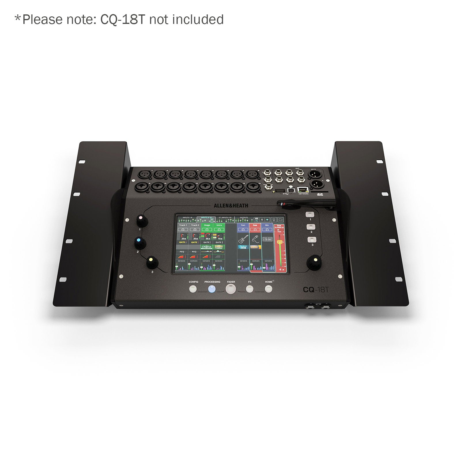 Allen & Heath CQ18T Rackmount Kit CQ18T-RK19/X - Alternate View 1