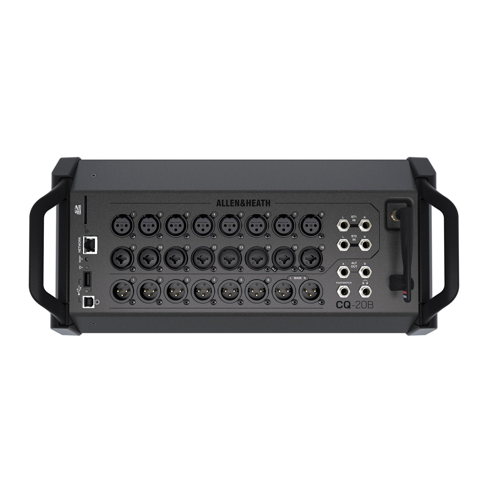 Allen & Heath Small Format Digital Mixing Console CQ20B - Back Panel and Connections