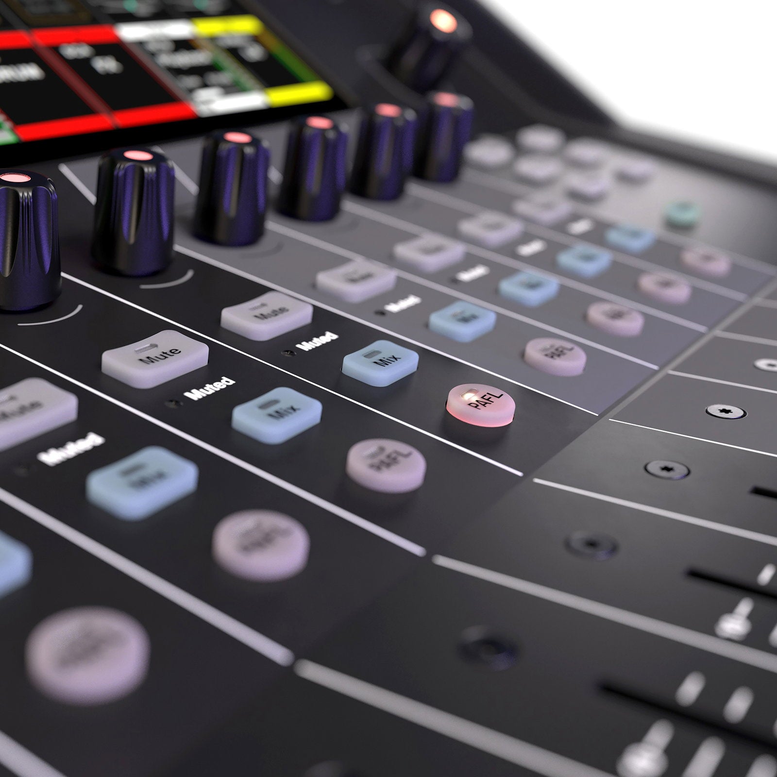 Allen & Heath Small 64 Channel Digital Mixing Console AVANTIS SOLO  - Back Panel and Connections