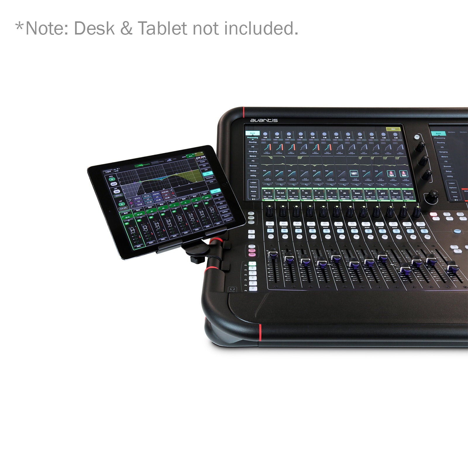 Allen & Heath AVANTIS Bracket ipad/Tablet Holder AVANT-BRKT/X - Main View